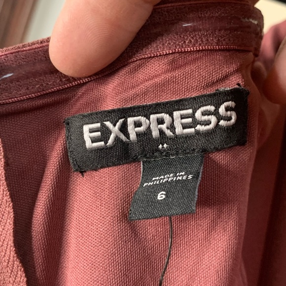 🆕 Express Wild Ginger Strapless Sweetheart Jumpsuit - Picture 10 of 11